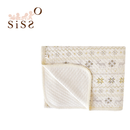 【SISSO有機棉】小雪花陽光空氣棉多用途萬用毯