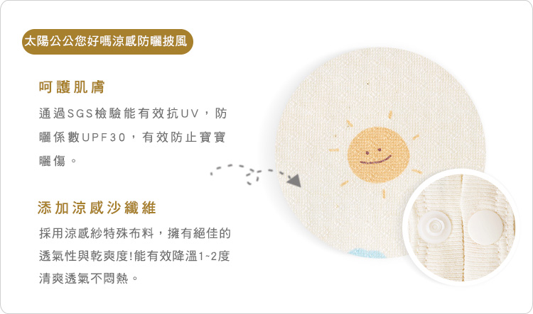 有機棉,GOTS,寶寶,嬰兒,新生兒,披風,外出,外著,外套,台灣製,防曬披風,UPF,涼感紗 有機棉,GOTS,寶寶,嬰兒,新生兒,披風,外出,外著,外套,台灣製,防曬披風,UPF,涼感紗