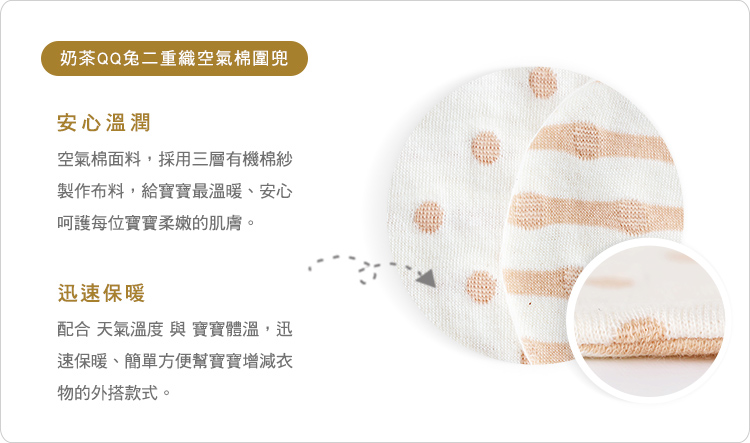 有機棉,二重織,寶寶,吃飯,圍兜,GOTS,純棉,嬰兒,副食品,台灣製